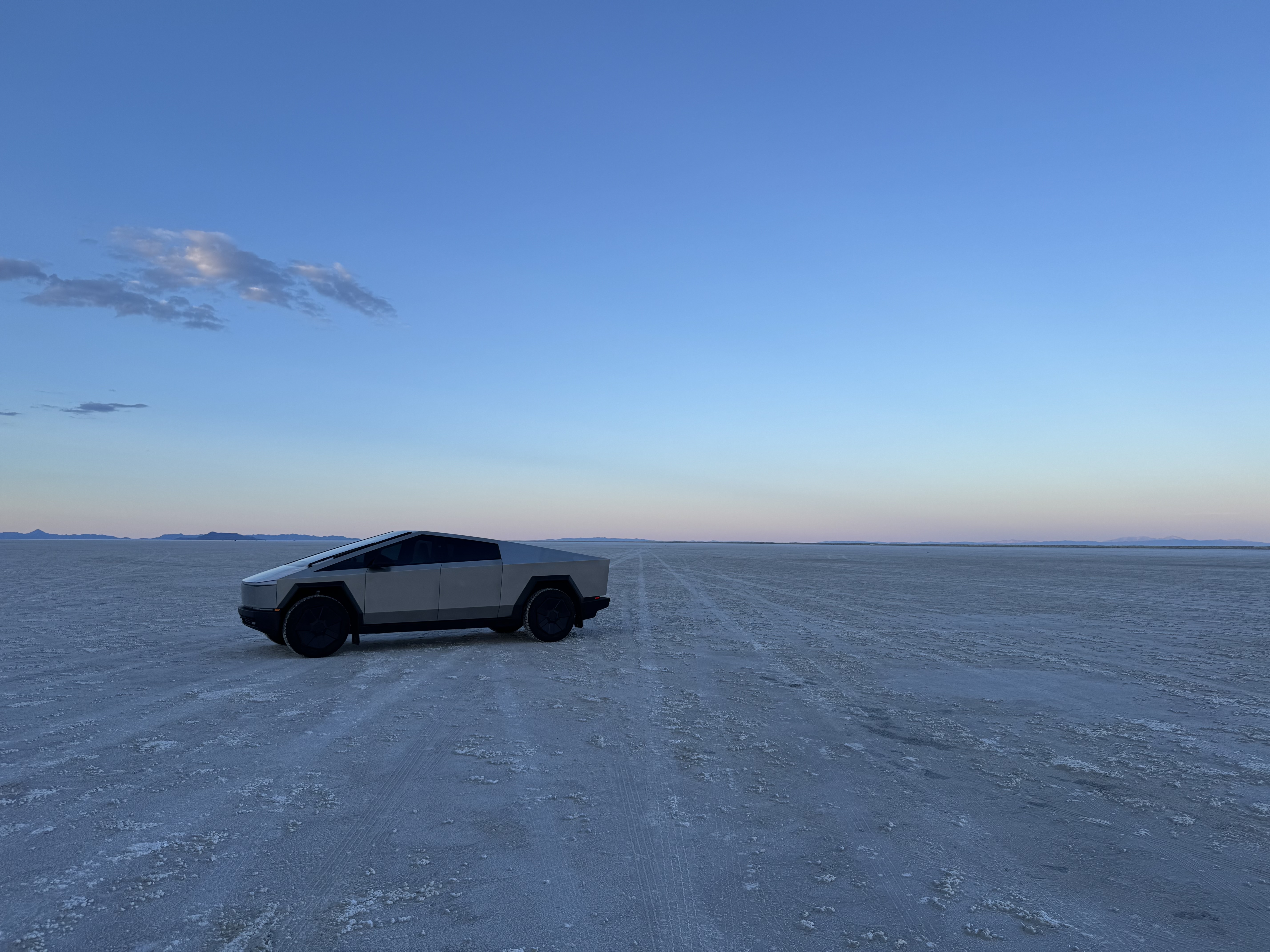 Cybertruck off-road trail