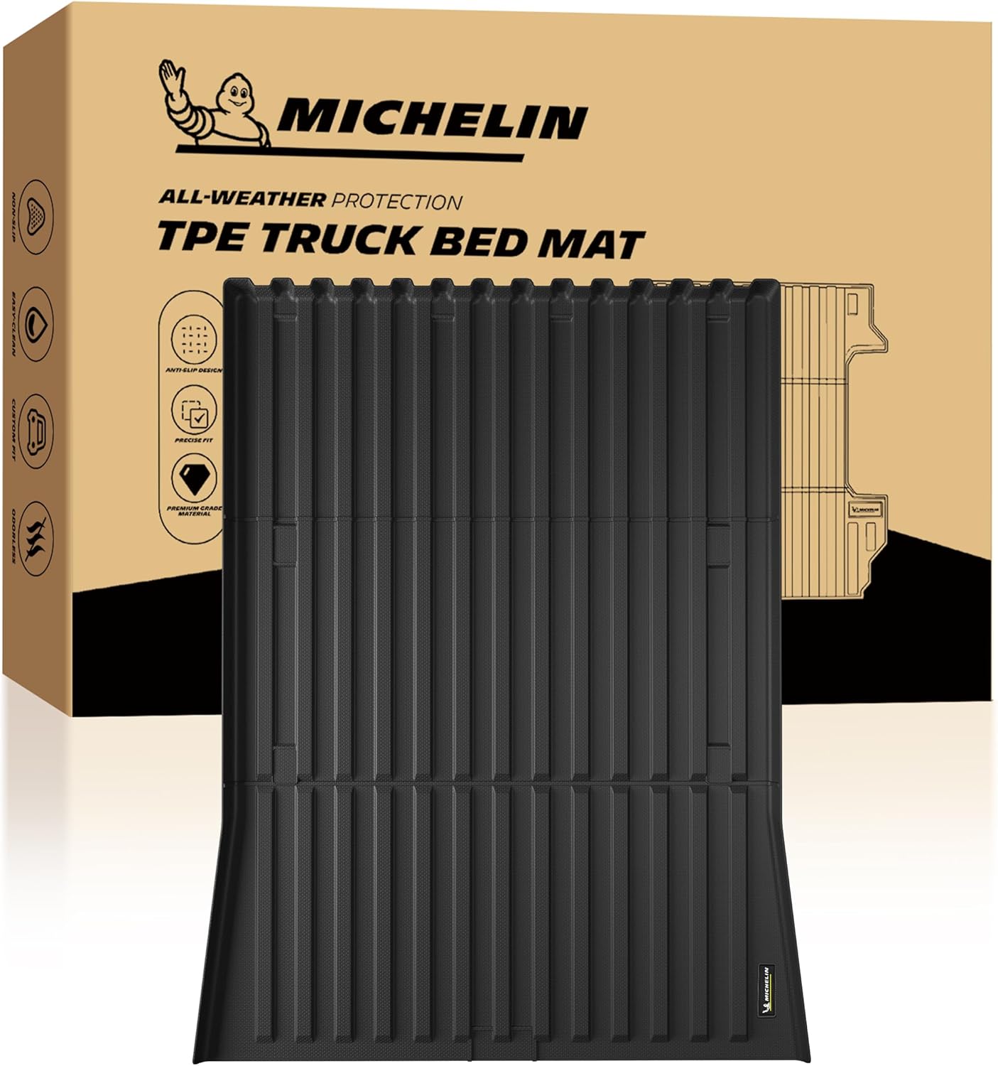 Cybertruck bed mat