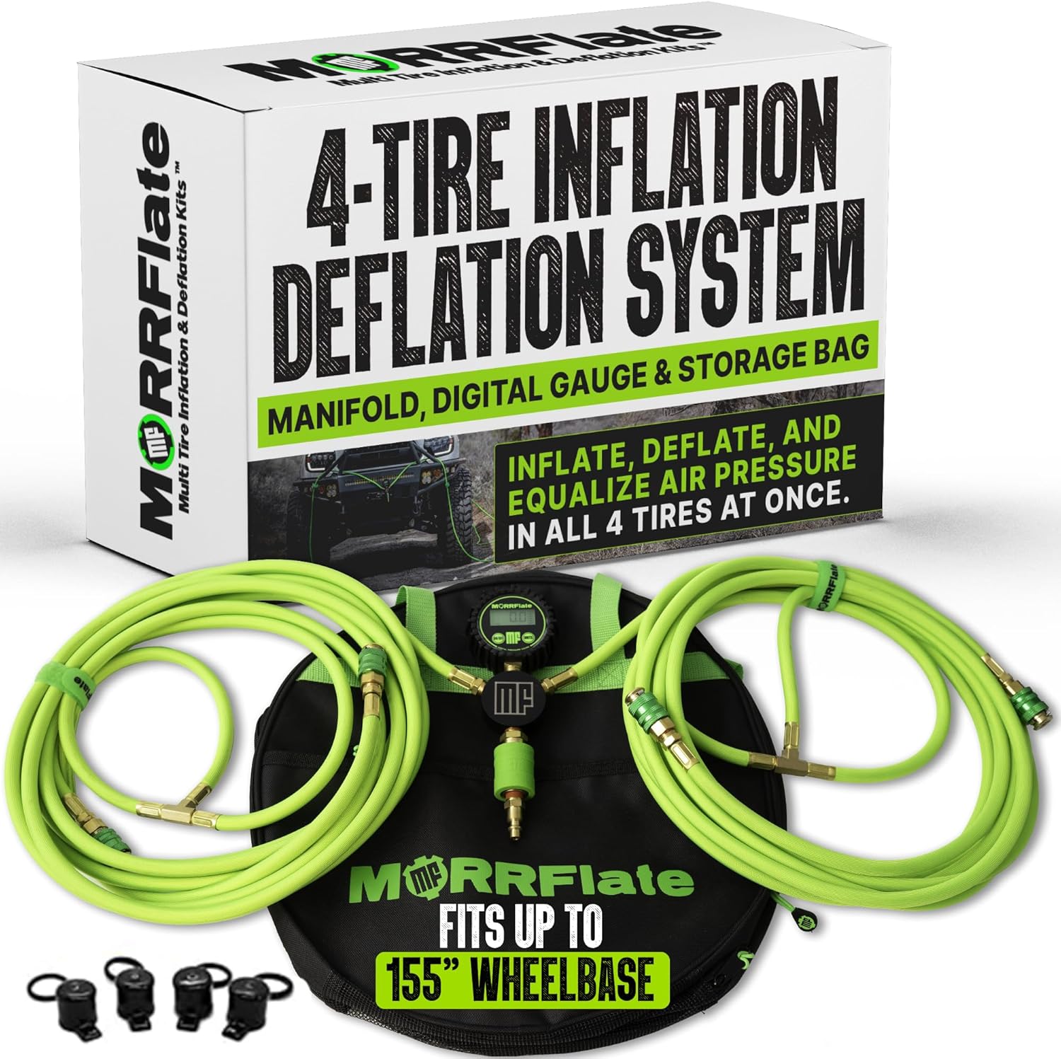 Multi tire inflator kit