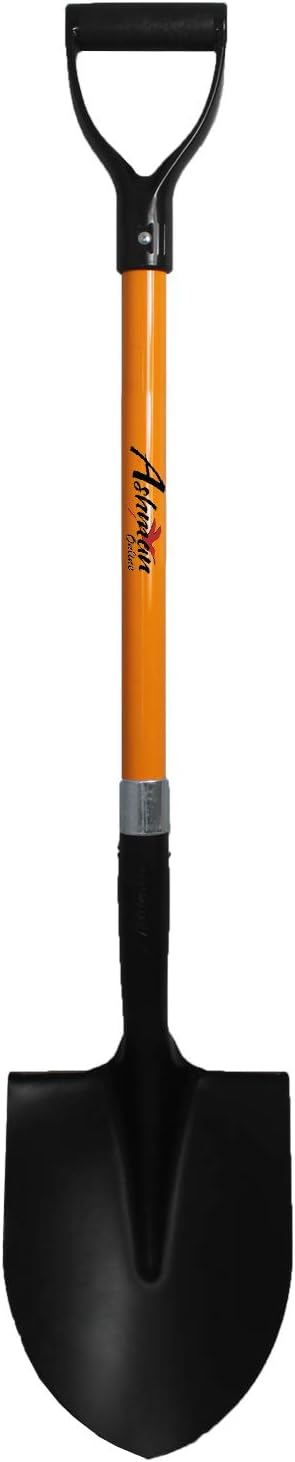 Heavy duty ice breaking shovel